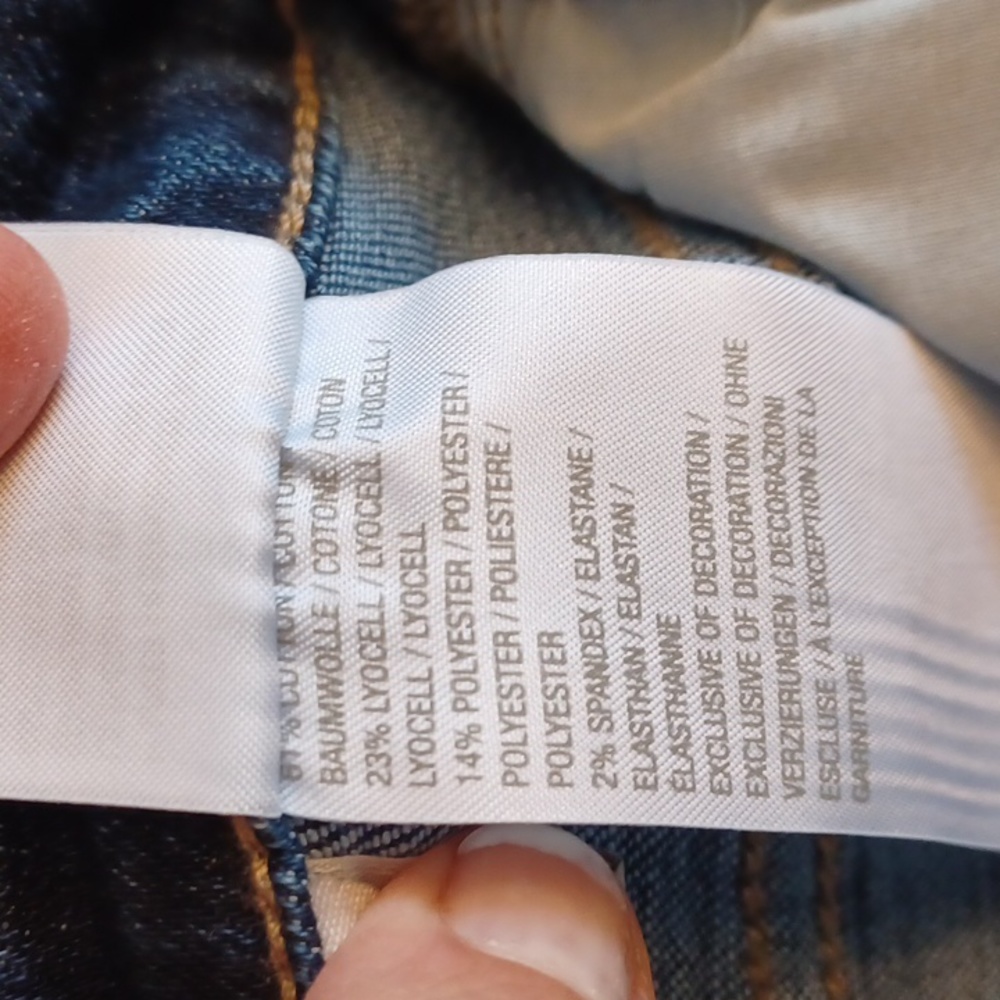 LOGO by Lori Goldstein jeans capris womens size 10 - Picture 6 of 8